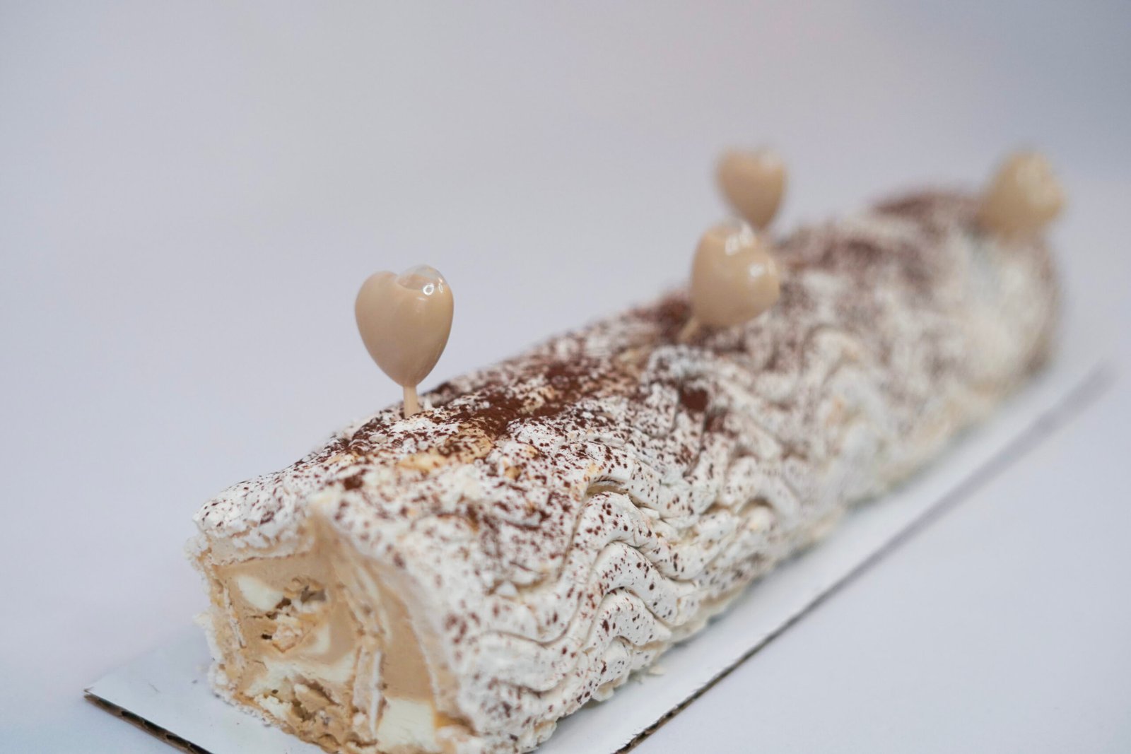Coffee Baileys Meringue Roll